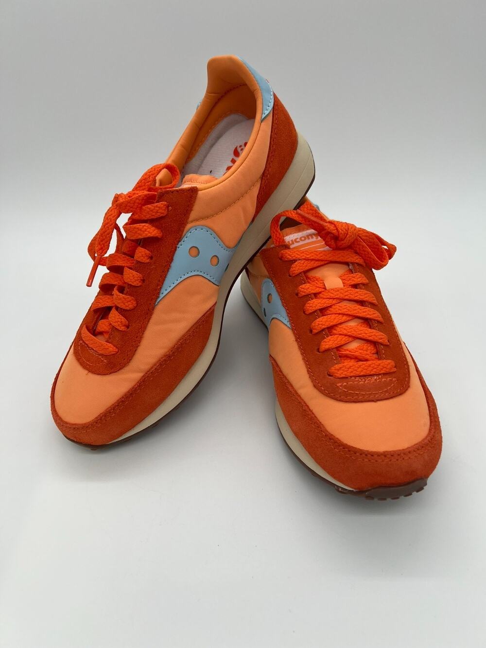 Saucony Trainer 80 Orange Sky S70884-7 Size 6 New Without Box